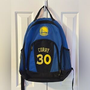 Steph Curry Golden State Warriors Kids School Backpack - Basically New! #30
